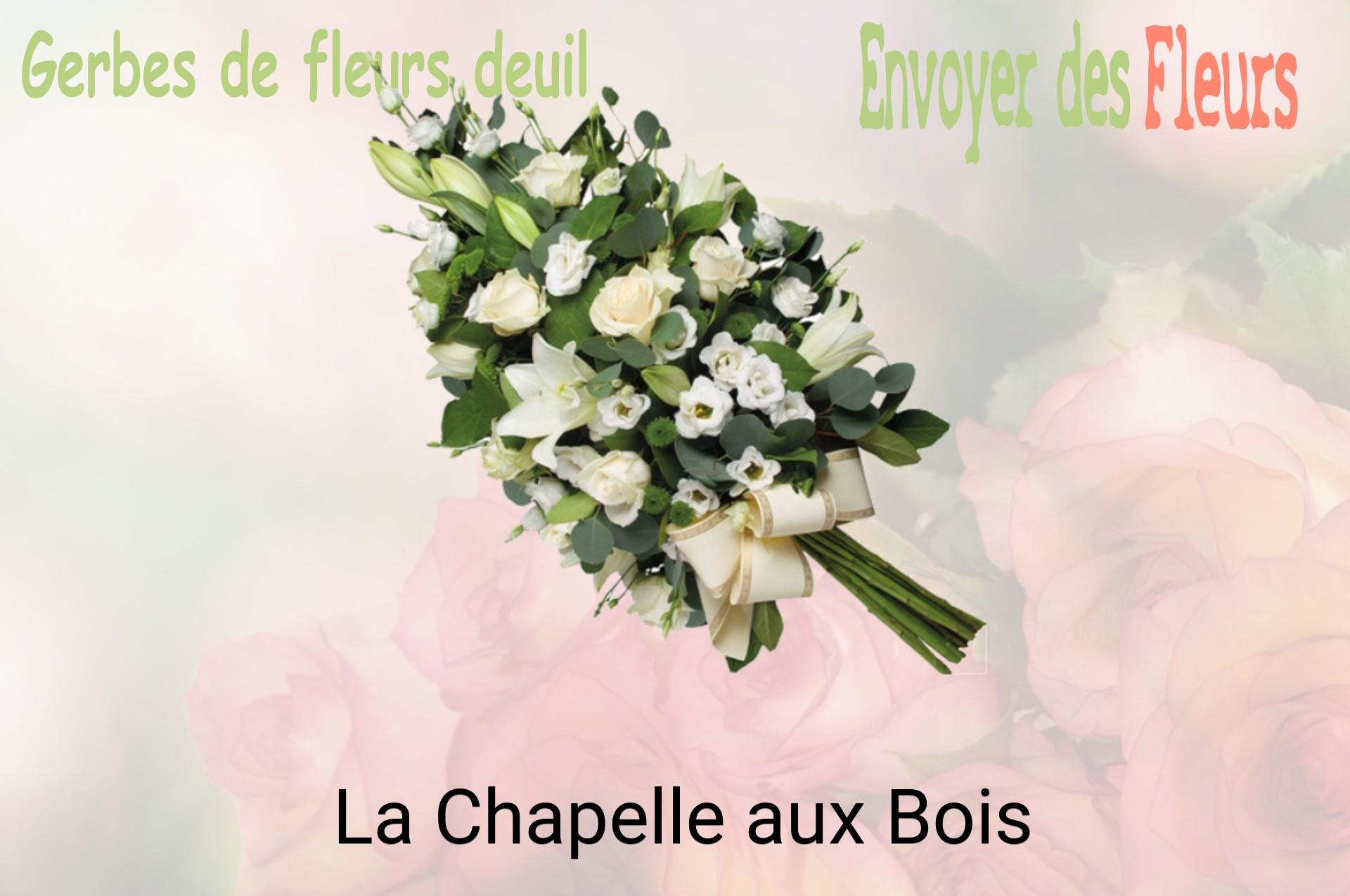 Gerbe de fleurs de deuil livrée à La Chapelle-aux-Bois